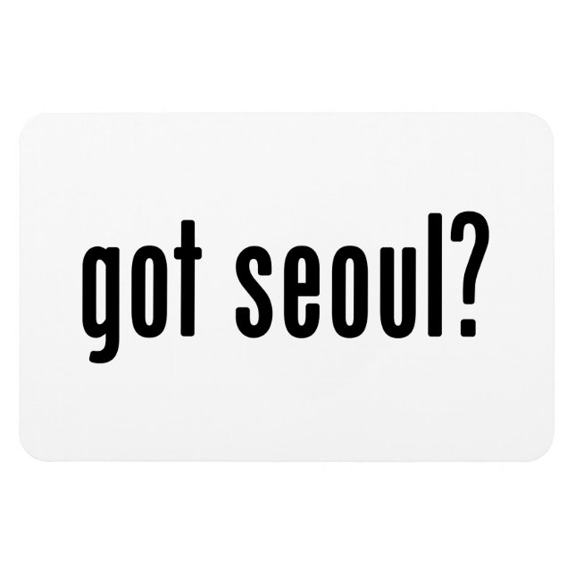 got seoul? magnet (Horizontal)