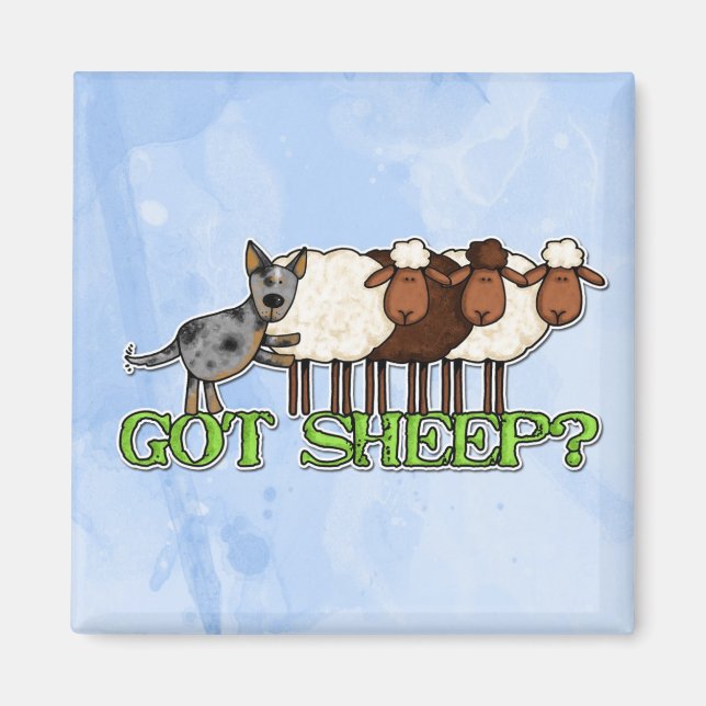 got sheep magnet (Front)
