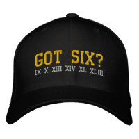 GOT SIX?, IX X XIII XIV XL XLIII