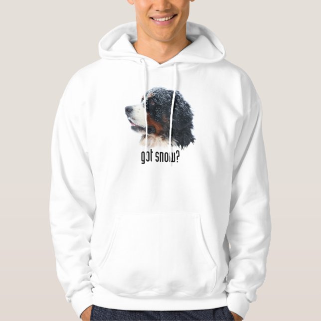 got snow? Bernese Hoodie (Front)