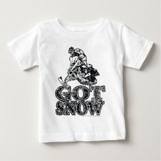 Got-Snow-Distressed Baby T-Shirt