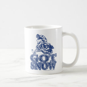 Got-Snow-Distressed-Blue Coffee Mug