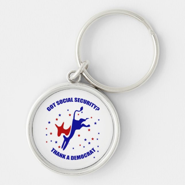 Got Social Security? #3 Key Ring (Front)