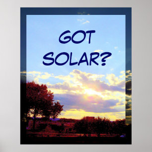 GOT SOLAR? print