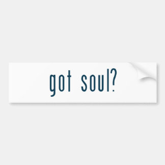got soul bumper sticker