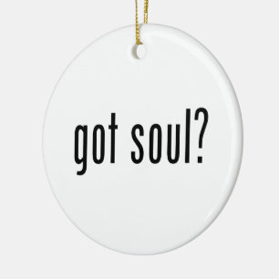 got soul? ceramic tree decoration