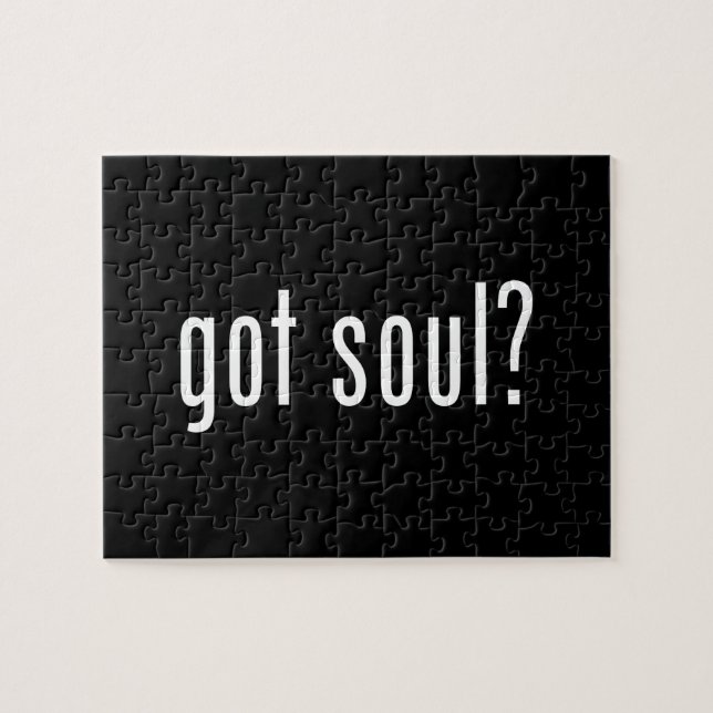 got soul? jigsaw puzzle (Horizontal)