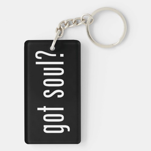 got soul? key ring (Back)