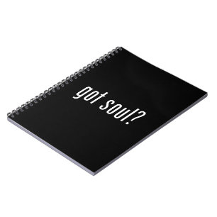 got soul? spiral notebook