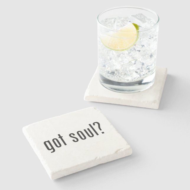 got soul? stone coaster (Side)