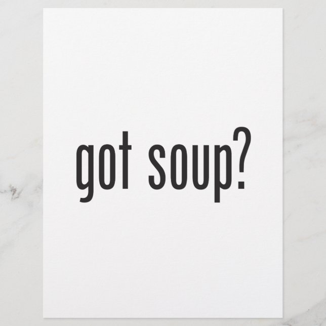 got soup flyer (Front)