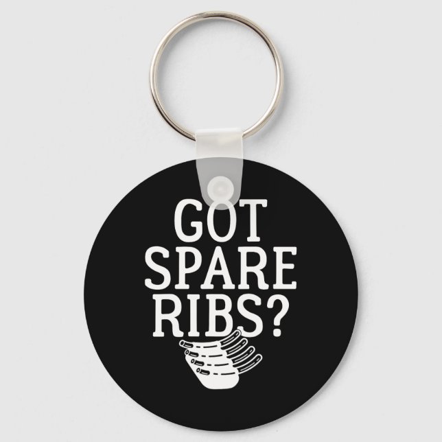 Got Spare Ribs Bbq  Key Ring (Front)
