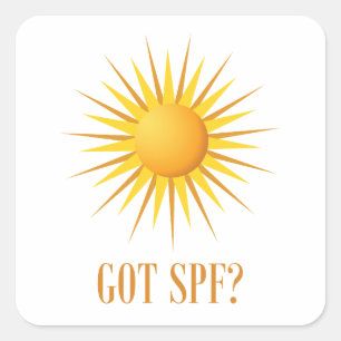 Got SPF? Square Sticker