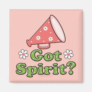 Got Spirit? Cheerleader Magnet