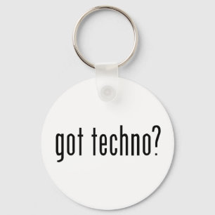 got techno? key ring