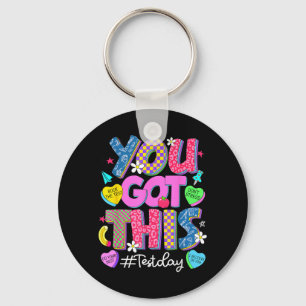 Got This Dont Stress Rock The Test Test Day Key Ring