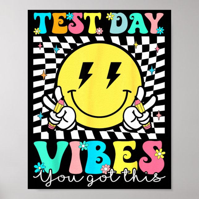 Got This Test Day State Testing Teacher Staar Test Poster (Front)
