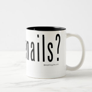 Got toenails? Two-Tone coffee mug