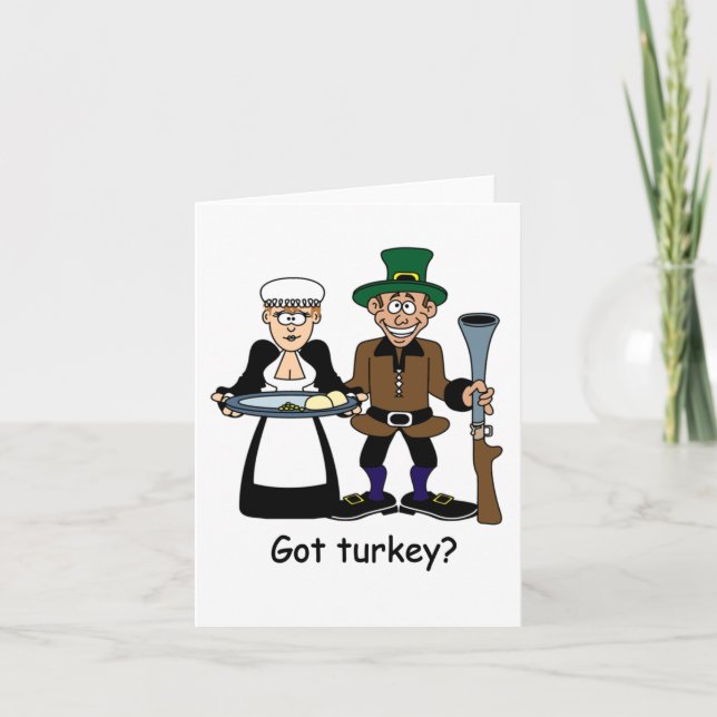 Got turkey? notecards (Front)