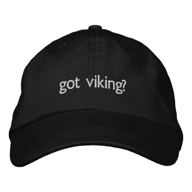 got viking? embroidered hat (Front)