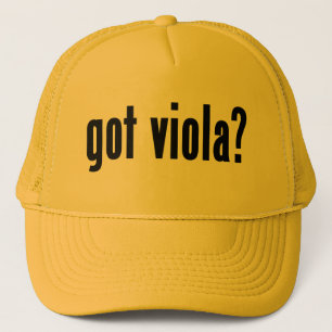 got viola? trucker hat