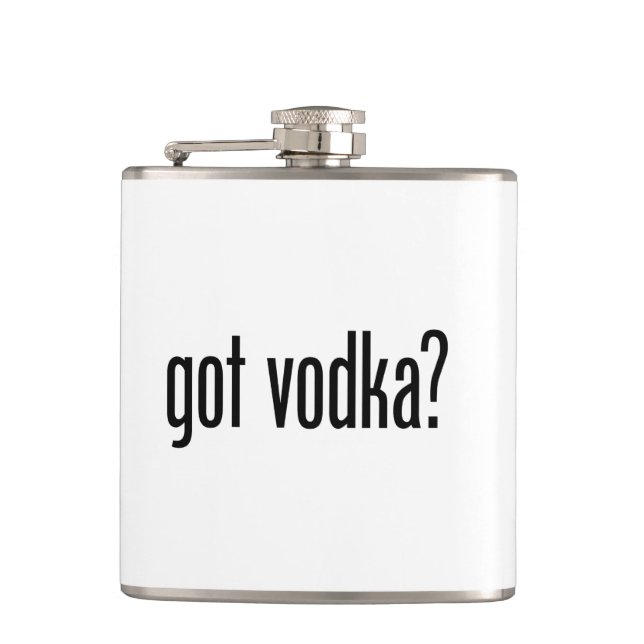 got vodka hip flask (Front)