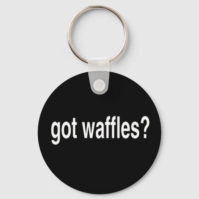 Got Waffles Key Ring (Front)