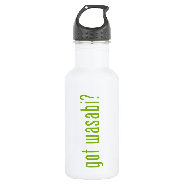 got wasabi? 532 ml water bottle (Front)