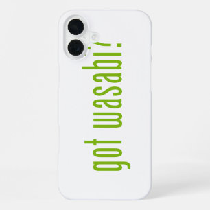 got wasabi? iPhone 16 plus case