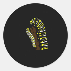 Got Weed Funny Monarch  Classic Round Sticker