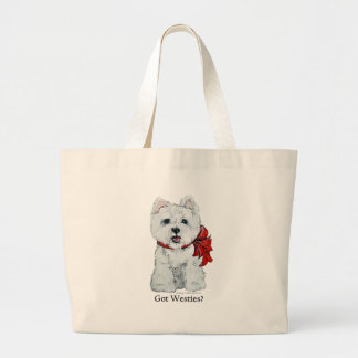 Got Westies? Large Tote Bag