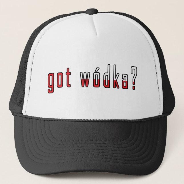 got wodka? Flag Trucker Hat (Front)