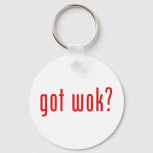 got wok? key ring