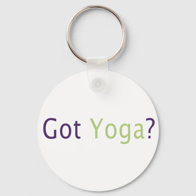 Got Yoga? Key Ring (Front)