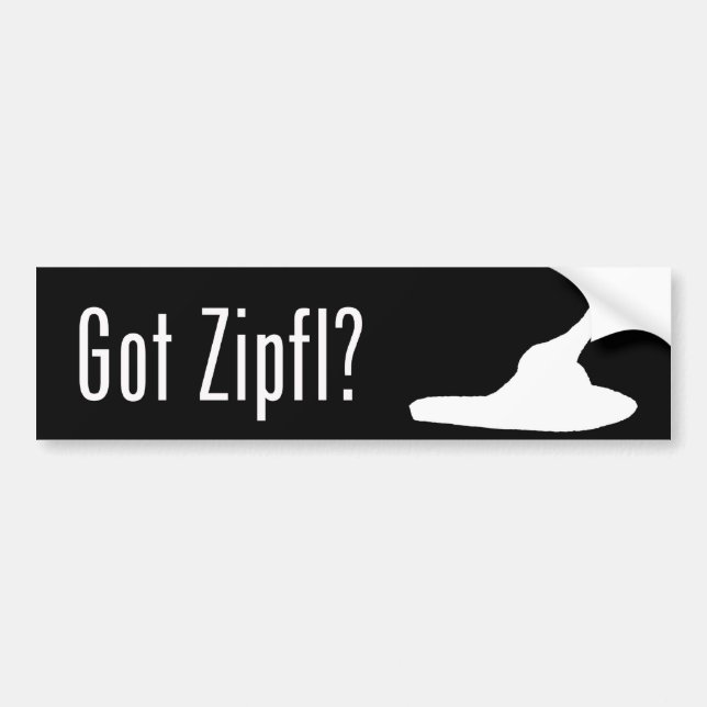 Got Zipfl? Bumper Sticker (Front)