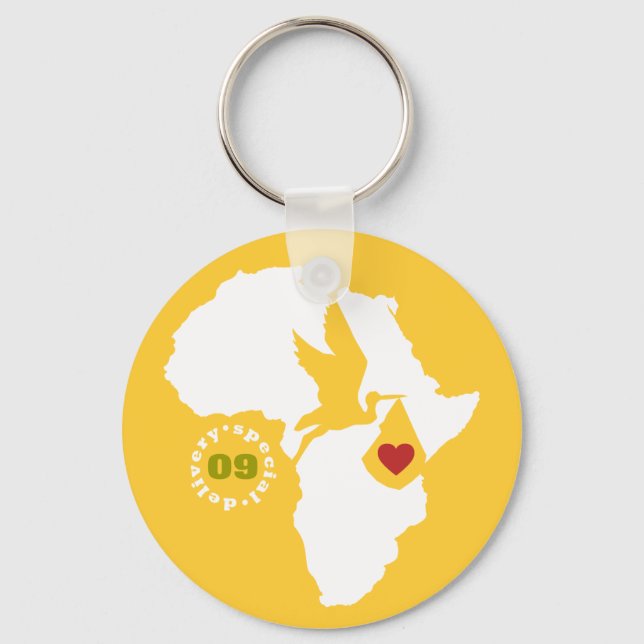 Gotcha Day - Keychain (Front)