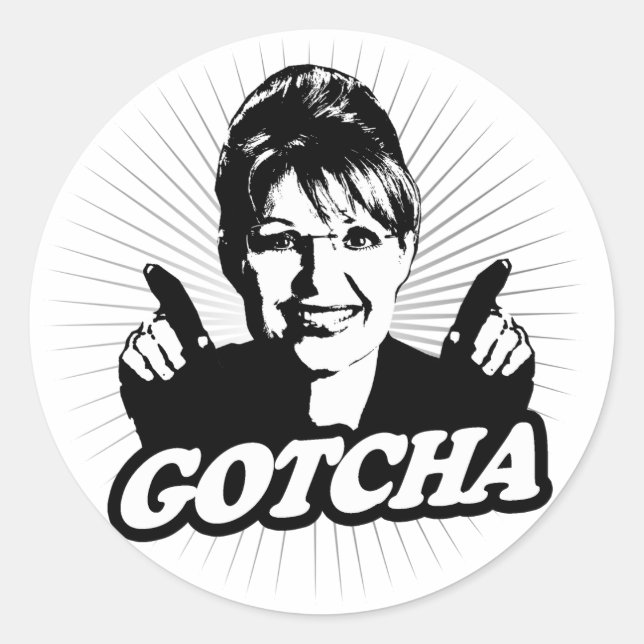 Gotcha Journalism Sticker (Front)
