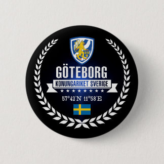 Göteborg 6 Cm Round Badge
