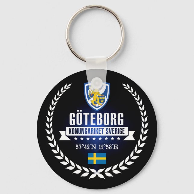 Göteborg Key Ring (Front)