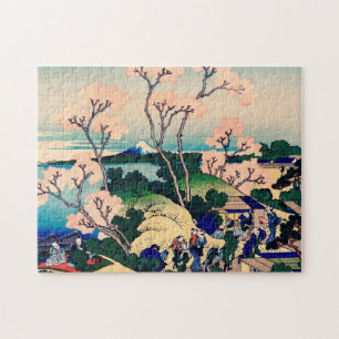 Goten-Yama Hill, Shinagawa on the Tokaido Japanese Jigsaw Puzzle