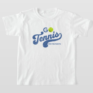 GoTennis in Blue Boy's T-Shirts