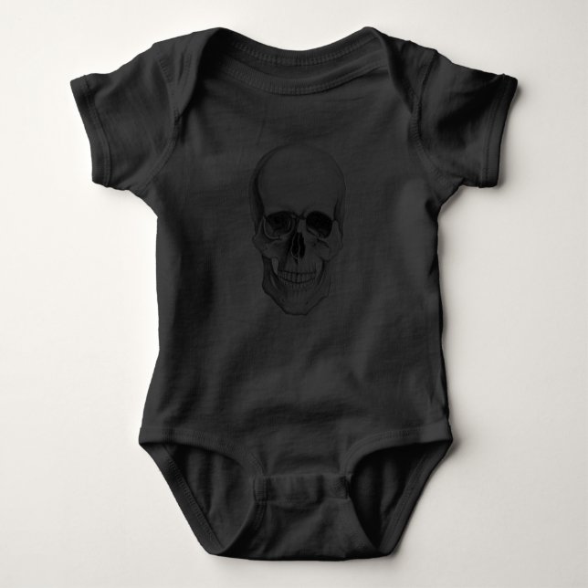 Goth Baby Clothes Baby Bodysuit (Front)