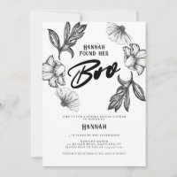 Goth Bridal Shower Tattoo Flowers