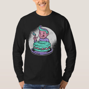 Goth Cake Pastel Goth Aesthetic Gothic Emo Clothes T-Shirt
