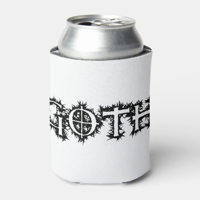 Goth Can Cooler (Can Front)