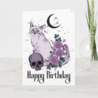 Goth Cat Gothic Birthday Wishes