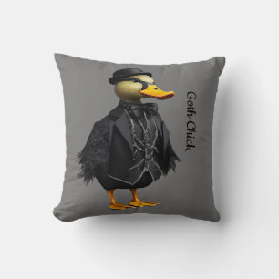 Goth Chic Gothic Chicken Cushion