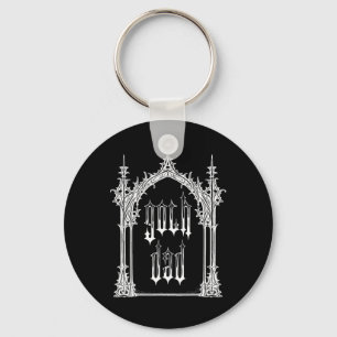 Goth Dad Fathers Day Halloween Gothic Streetwear A Key Ring
