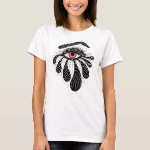 Goth Eye Ink Drawing Tattoo Art  T-Shirt