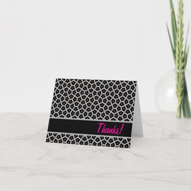 Goth Garden Thank You Card (Front)